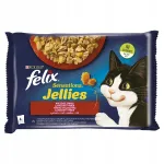 FELIX SENSATION JELLIES restoranilik kassitoit, 4 x 85 g