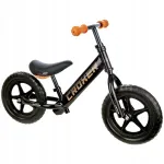 Croxer Leox laste tasakaalujalgratas must/pruun, 2,26 kg