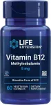 Toidulisand Life Extension VITAMIN B12 5 mg, 60 pastilli