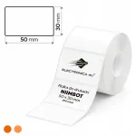 Isekleepuvad valged sildid Niimbot K2 K3, 50x30 mm, 900 tk
