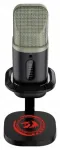USB mikrofon Redragon GM305 Echowave, USB-C, must, l&auml;ikiv