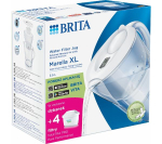Brita Marella XL 3,5 l veefilter 4 kassettiga valge