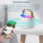 Heli k&otilde;lar mikrofoniga, reguleeritav, Bluetooth 5.3, 3G