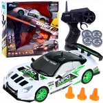 Juhtmevaba RC drift-auto koonustega 5905258527802