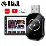 Juhtmevaba autosideadapter Android Auto, Apple CarPlay, 3in1 Netflixiga