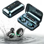 Juhtmevabad k&otilde;rva sees k&otilde;rvaklapid mikrofoniga, mustad, V5.1