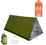 H&auml;daabin&otilde;udeks termo telk LifeTent 2-inimesele 241x119x79 cm roheline
