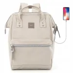 Naiste seljakott Himawari Sorrel HM1881, 15,6" s&uuml;learvutile, USB-ga, liivakarva