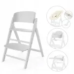 K&otilde;rge s&ouml;&ouml;gitool Cybex Click & Fold 4in1, valge