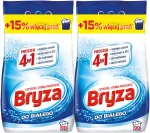 BRYZA 4in1 pesupulber valgetele riietele, 2 x 5,85 kg, 180 pesukorda