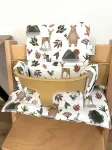 Stokke Tripp Trapp 2in1 puuvillased padjad metsaprindiga