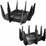 Kolmeribaline ruuter ASUS GT-AC5300, Wi-Fi 5, kuni 210 m&sup2;