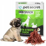 Pet Secret kuivatatud pardaribad koertele, 500 g