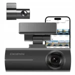 DDPAI N1 Dual 1296P WiFi auto kaamera tagumise kaameraga, rakenduse juhtimine