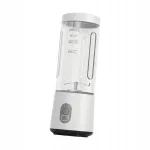 180W kaasaskantav laetav blender, valge