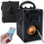 Juhtmevaba Boombox k&otilde;lar Bluetoothi, raadio ja puldiga