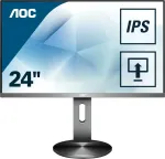 Monitor AOC I2490PXQU/BT 23,8&Prime; FULLHD IPS HDMI DP VGA USB HUB PIVOT