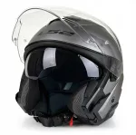 Avatud motorrattakiiver LS2 OF618 Verso II, matiiniumitooni, suurus S