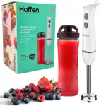 HOFFEN 400W k&auml;eshoitav segaja kaasaskantava veepudeliga valge