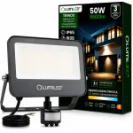 Lumiled 50W IP65 LED v&auml;liprožektor liikumisanduri ja CCT reguleerimisega