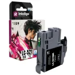 Tindikassett Brother LC-521BK, &uuml;hilduv DCP-J1260W, DCP-J1310DW, DCP-J1360DW-ga