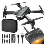 Kokkupandav droon kaameraga E88 Pro WiFi HD, pult, kott