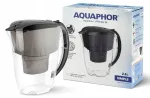 AQUAPHOR SIMPLE 2,8 l must veekanister ilma filtrielemendita