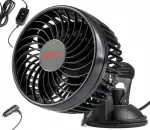 Auto ventilaator tuulegeneraatoriga, 15 cm, 12V, sigaretis&uuml;&uuml;taja pistikuga