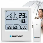 Blaupunkt WS10WH ilmastajaam juhtmevaba anduri, termomeetri ja niiskusm&otilde;&otilde;turiga