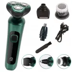 Elektriline 4IN1 habemenuga ja trimmer, USB laadimine, veekindel