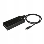 7-pordiline USB-C jagaja USB-C ja USB-A pesadega