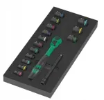 Vahust sisustus 9724 SIN. ZYKLOP 3/8'' 16 osa 05150114001 WERA