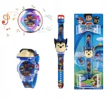 Laste k&auml;ekell muusika ja LED valgustusega, Paw Patrol Chase