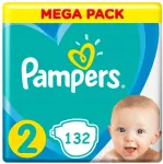 M&auml;hkmed Pampers Active Baby suurus 2, 132 tk