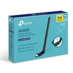 Traadita v&otilde;rgukaart TP-Link T600U Plus, USB 2.0, 600 Mb/s, must