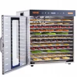 VEVOR toidu kuivati 1000W, 10 resti, termostaadi ja ajastiga