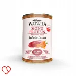 WATAHA MONO PROTEIN konserveeritud koeratoit veiseliha ja porganditega, 400 g