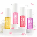 Kingituse komplekt 4 x 90 ml kehale ja juustele pihustatav