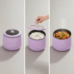 Riisikeetja 1,8 l, violetne