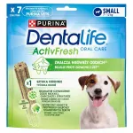 Hambamaiused PURINA Dentalife ActivFresh v&auml;ikestele koertele, 7 tk.