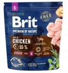 Kuiv koeratoit kutsikatele Brit Premium By Nature Junior S kanaga, 1 kg