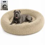 Lemmiklooma pesa Bed Cloud, helepruun, 120 cm, eemaldatav kate