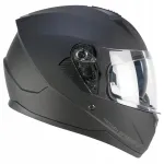 SKA-P 3MHA mootorratturi kiiver, must matt, ECE R22-06, M suurus