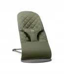 Lastevoodi BABYBJORN BLISS, puuvillane, tume roheline