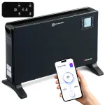 Elektriline konvektor 2000 W termostaadi, ventilaatori ja WiFi-ga