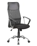 Kontoritool New York TS, must, TILT reguleerimisega