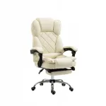 Kontoritool ActiveJet YK7416, must nahk, ergonoomiline