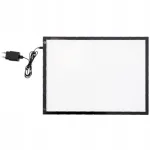 LED valgustahvel 34,5 x 25,5 cm joonistamiseks, kirjutamiseks, tikandiks