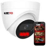 J&auml;lgimiskaamera KEEYO LV-V-IP4M40DF-DL, 4 MP, 40 m &ouml;&ouml;n&auml;gemine, DWDR, mikrofon, HLC