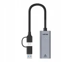 V&otilde;rgukaart Unitek USB-C/A kuni RJ45, 10/100/1000 Mbps